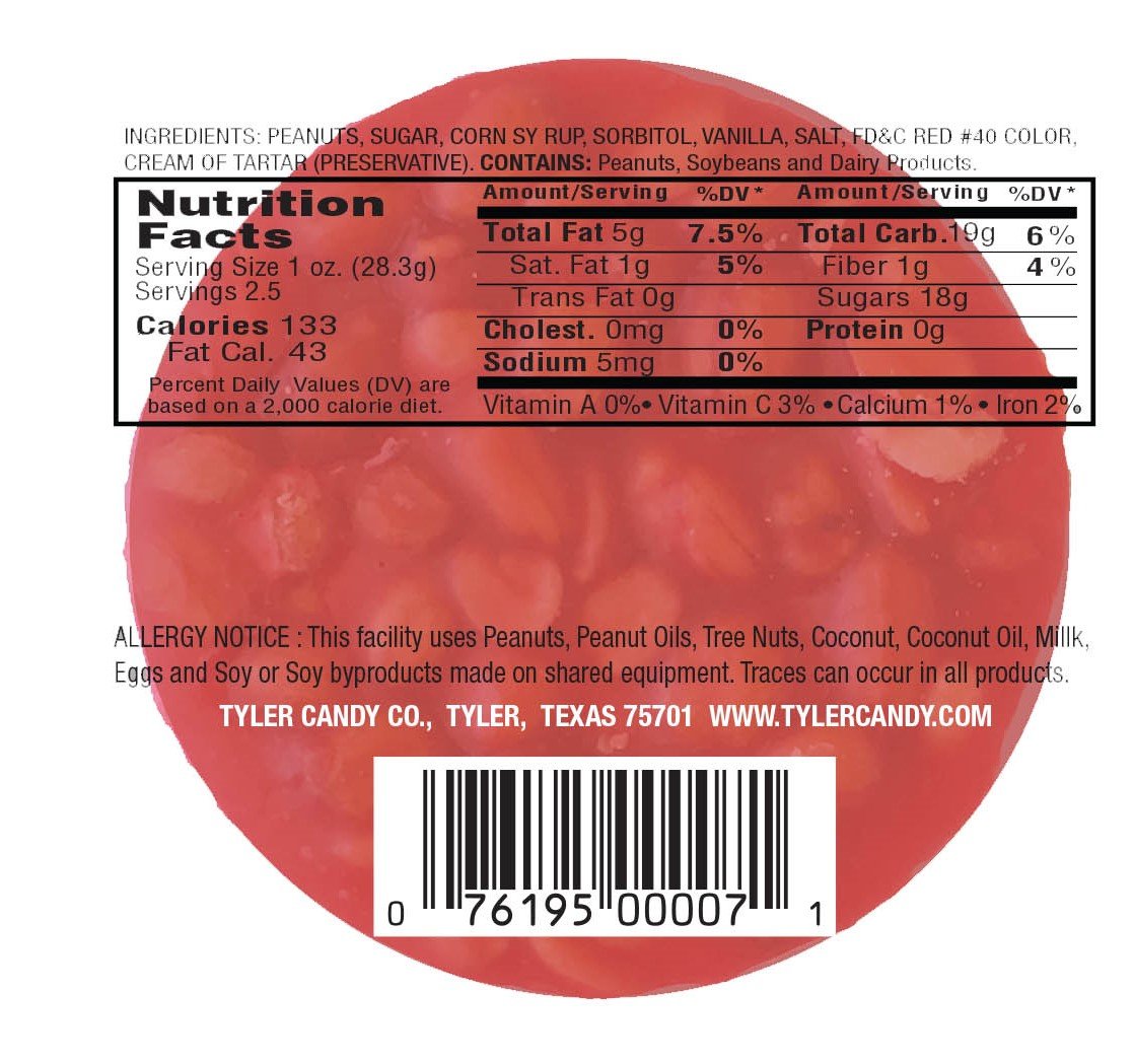 Case of 128ct Peanut Patties