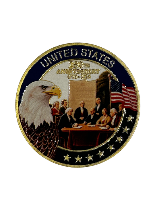 USA 250th Anniversary  White House Challenge Coin