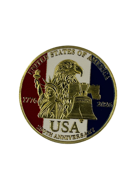 USA 250th Anniversary American Trio Coin 1776-2026