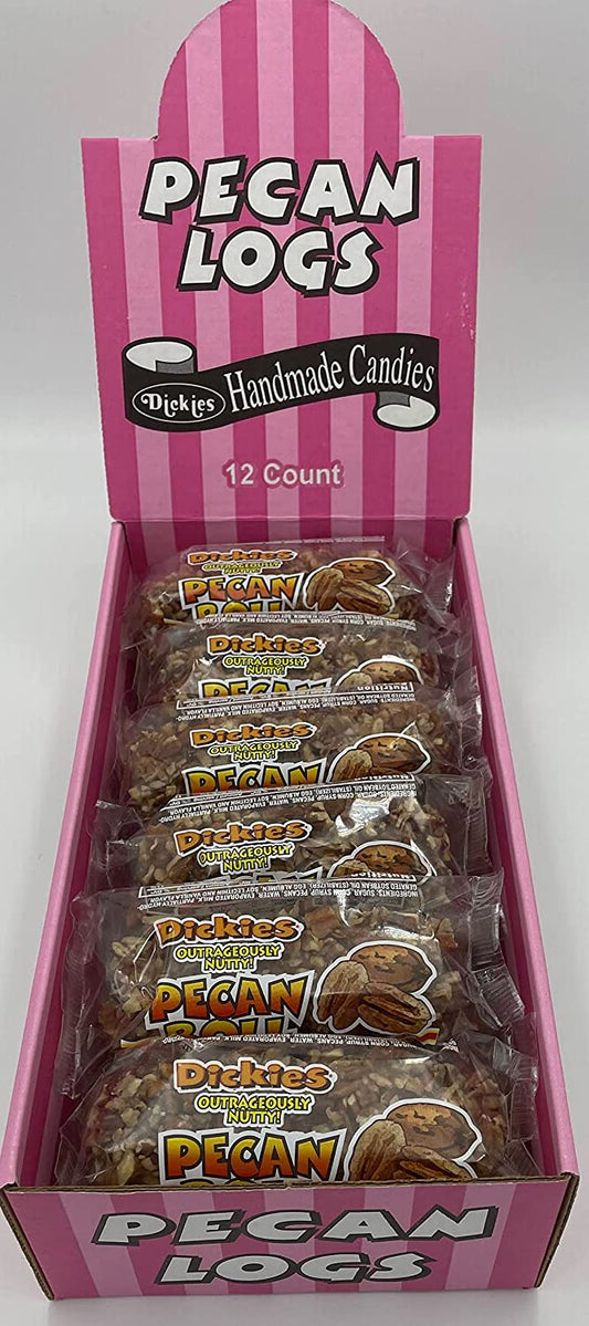 Pecan Logs 2oz - Case of 8 caddies (96 units)