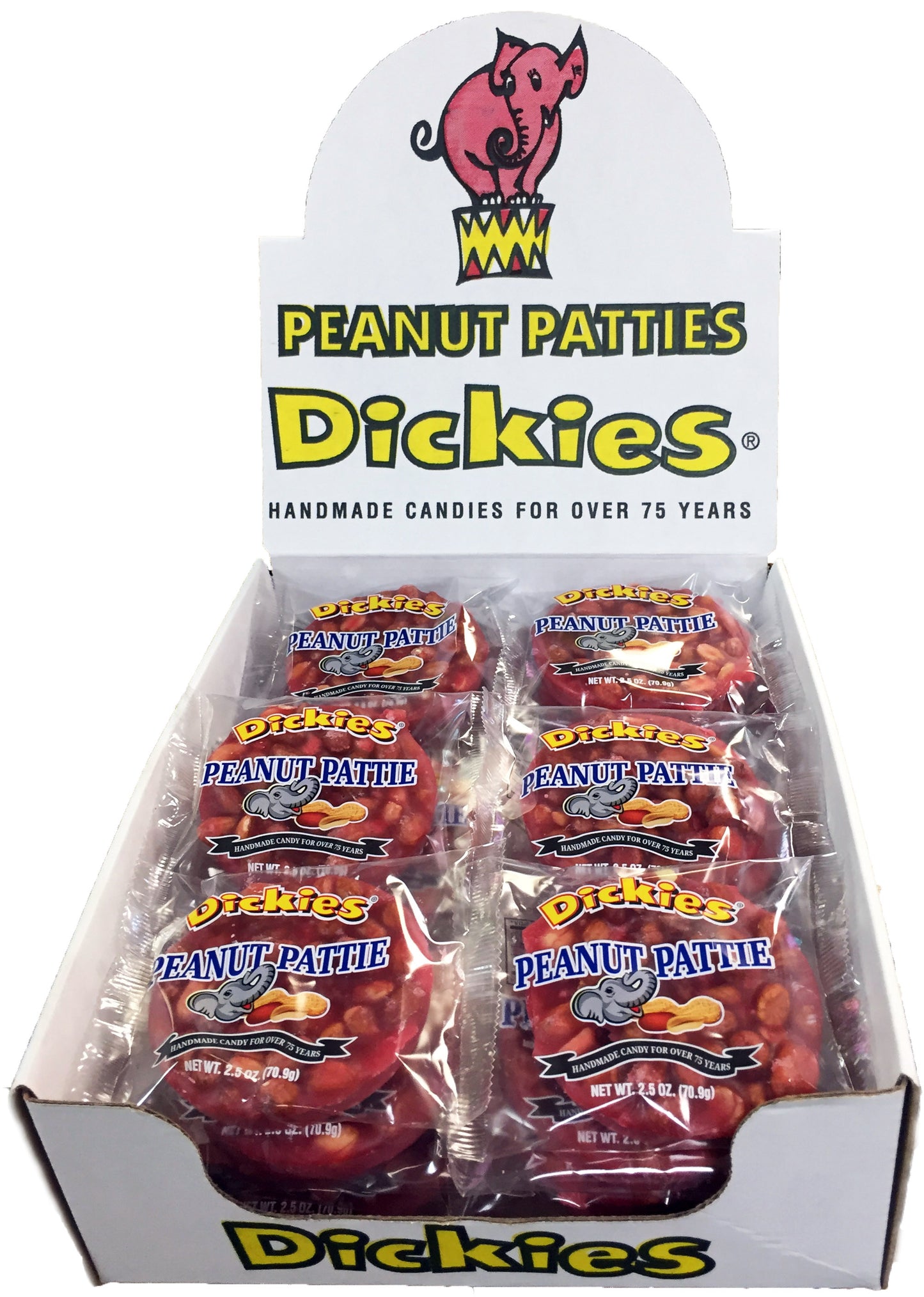 192ct Case Dickies Peanut Patties - 8 caddies